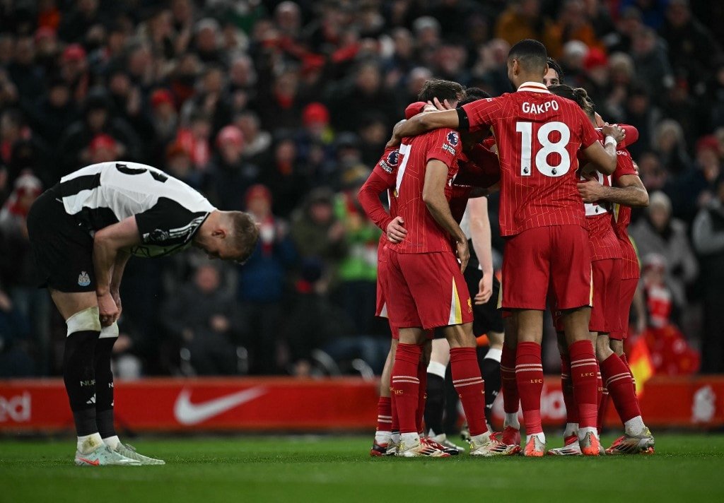Liverpool Beat Newcastle As Title Moves Into Sight After Arsenal Stalemate