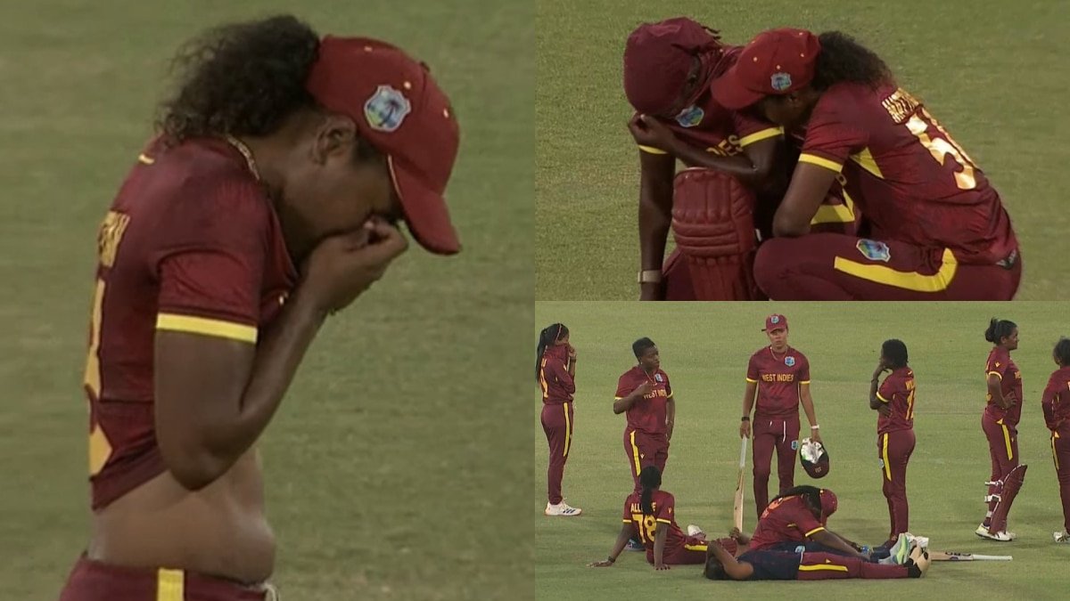 मामूली नेट रन रेट से टूटा वेस्टइंडीज का सपना, वर्ल्ड कप 2025 से बाहर होने के बाद रोने लगे प्लेयर्स