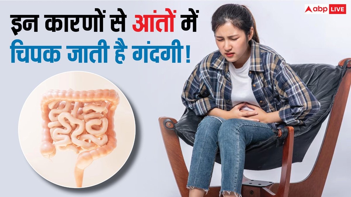 आंतों में इन कारणों से चिपकने लगती हैं गंदगी, खाना-पीना पचाना हो जाता है मुश्किल