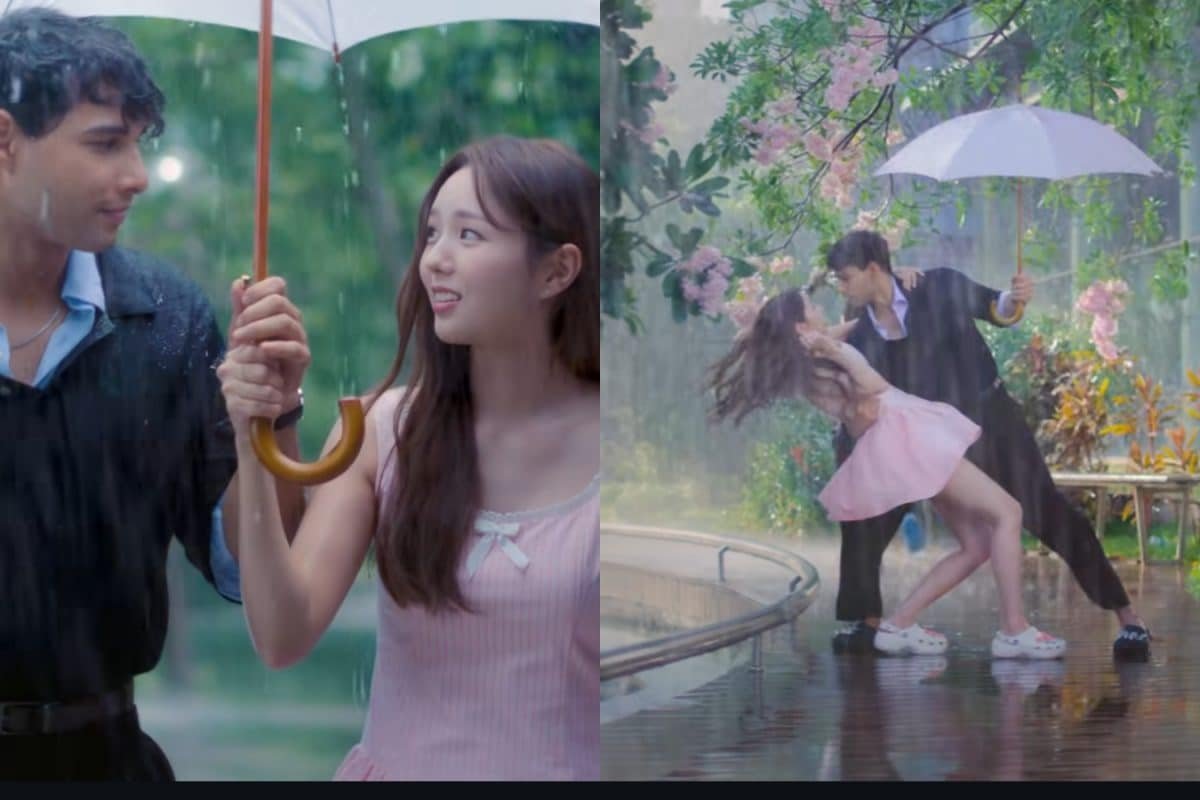 Siddhant Chaturvedi And Chae Soo Bins Rainy Romance In Viral Ad Stuns Fans | WATCH