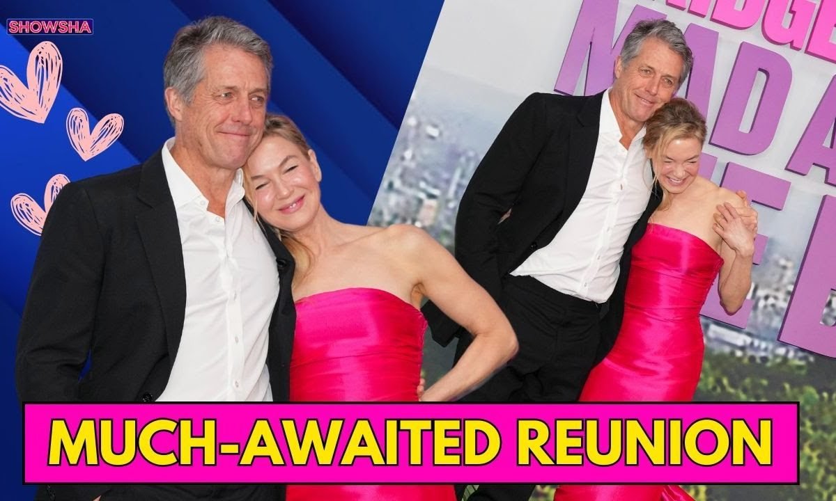 Renée Zellweger & Hugh Grant Reunite At Bridget Jones: Mad About the Boy London Premiere | N18G