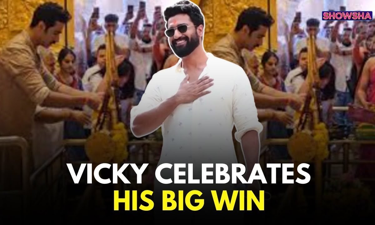 Vicky Kaushal Seeks Divine Blessings At Babulnath Temple After Chhaavas Box Office Success | WATCH