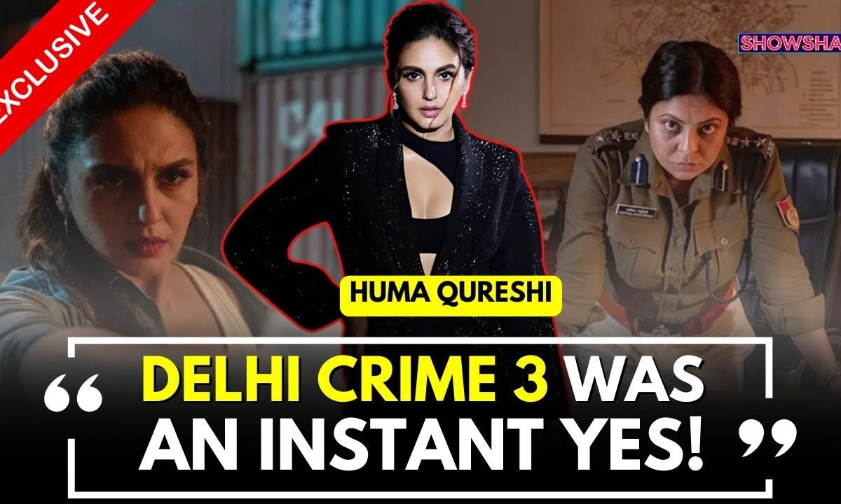 Huma Qureshi EXCLUSIVE: On Turning Author, Filming With Akshay Kumar & Delhi Crime 3 | Shefali Shah