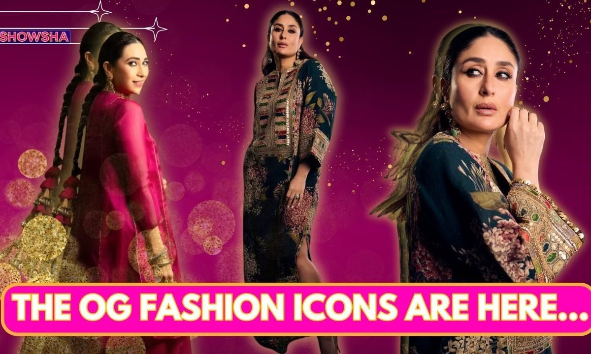 Kareena Kapoor Khan & Sabyasachi Are A Perfect Match; Karisma Kapoor Proves Style Runs In The Family