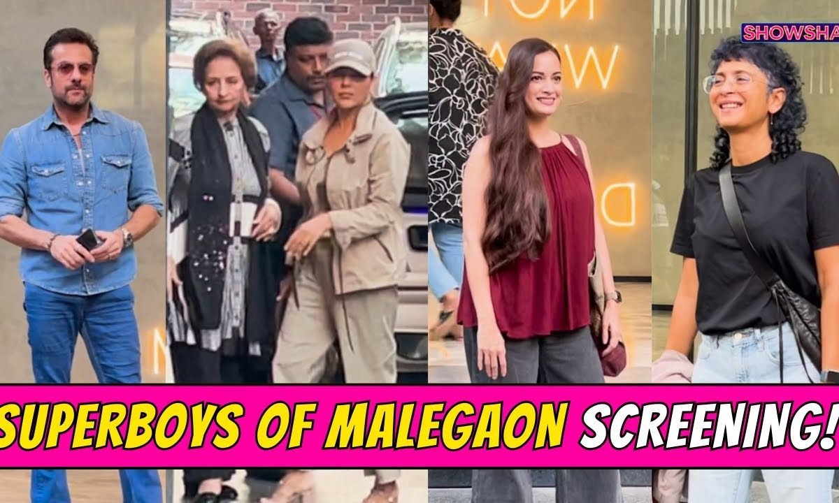 Gauri Khan, Kiran Rao, Dia Mirza & Other Celebs Grace The Superboys Of Malegaon Screening | WATCH