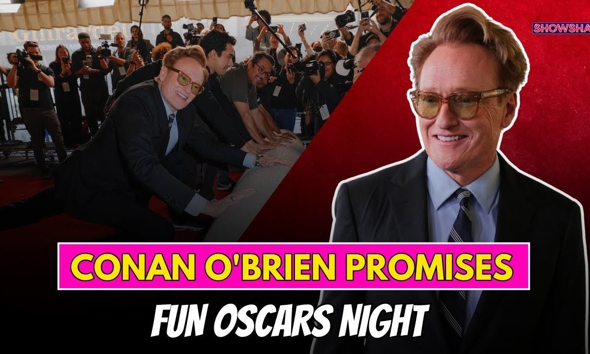 Oscars 2025 Host Conan OBrien Lends A Hand To Roll Out Red Carpet, Promises Fun-Filled Show | N18G