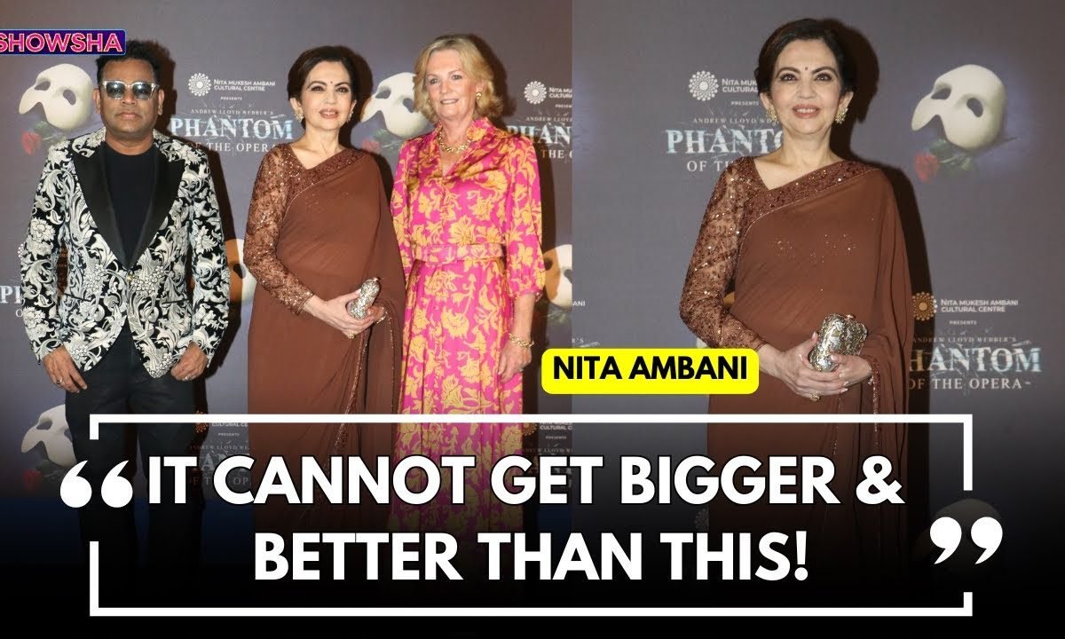 Nita Ambani Proudly Brings The Phantom Of The Opera To NMACC, Delivers A Heartfelt Speech | WATCH