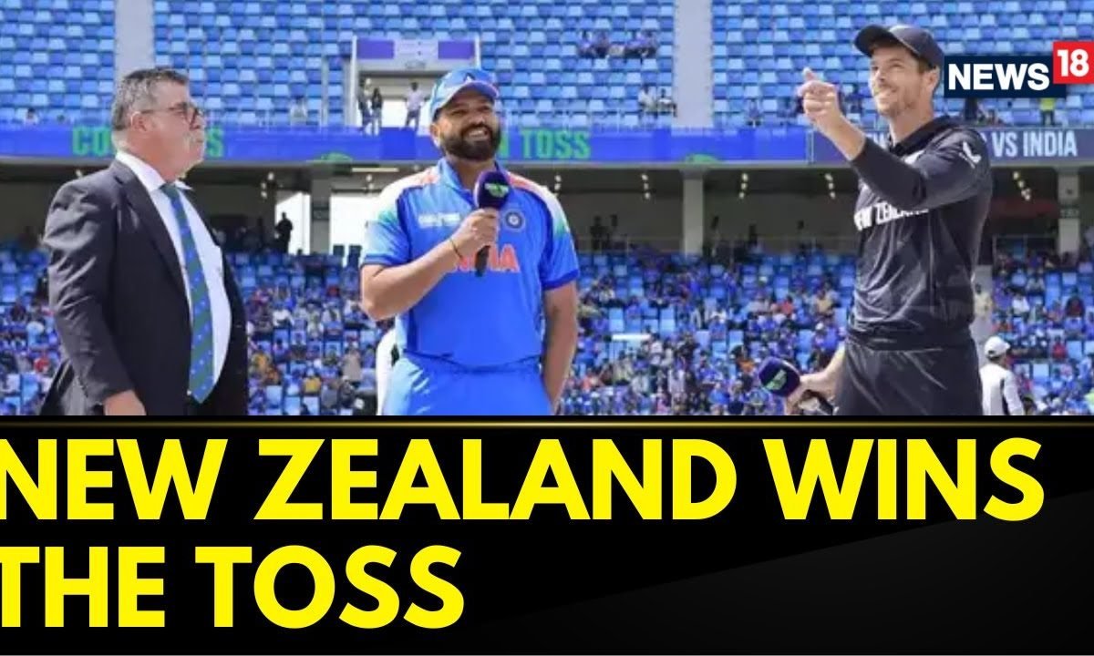 New Zealand Wins The Toss And Elects To Bat First |Champions Trophy 2025 Final |India Vs New Zealand