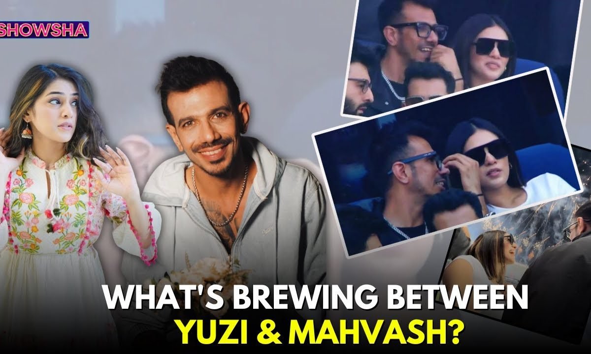 Yuzvendra Chahal & RJ Mahvash Spotted at Champions Trophy Final, Fans Ask Whats Brewing? I WATCH