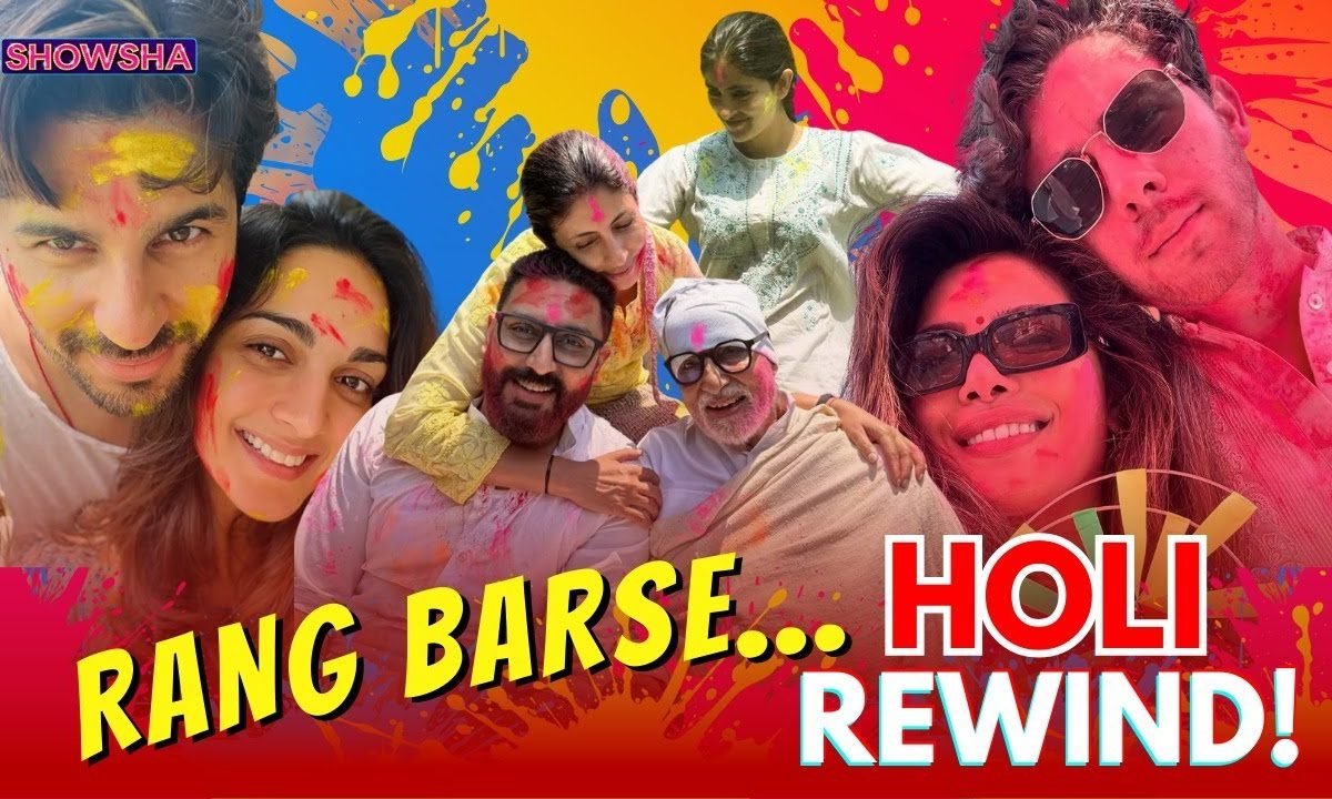 Priyanka Chopra, Amitabh Bachchan, Kiara Advani, Alia Bhatt, Ranbir Kapoor Play Holi | Throwsupport