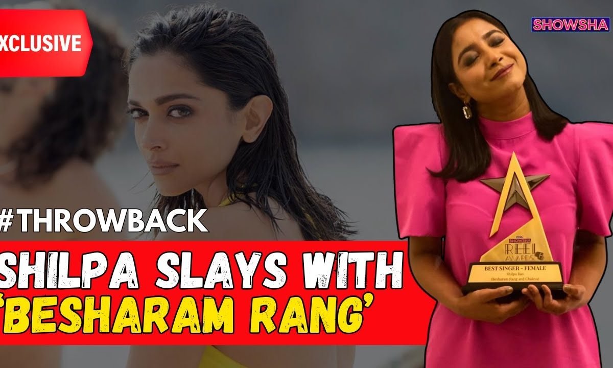 Showsha Reel Awards 2024: Shilpa Rao’s Glorious Best Playsupport Singer (Female) Win For Besharam Rang