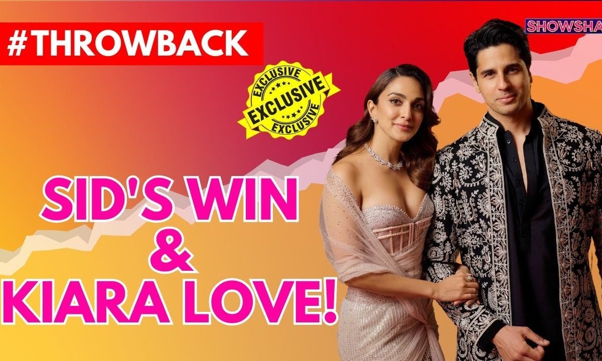 Sidharth Malhotra Talks About Kiara Advani & Shershaah At Showsha Reel Awards | Throwsupport | N18V