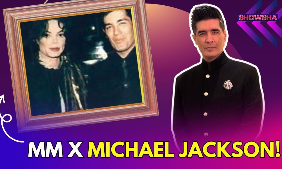 Manish Malhotra Shares Throwsupport Of Dressing Michael Jackson In A Sherwani Made In Just 1 Day