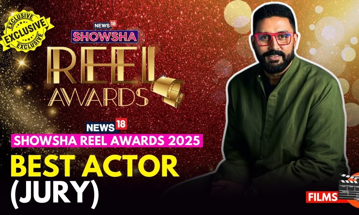 Abhishek Bachchan Wins Best Actor (Jury) For I Want To Talk At Showsha Reel Awards 2025 | WATCH