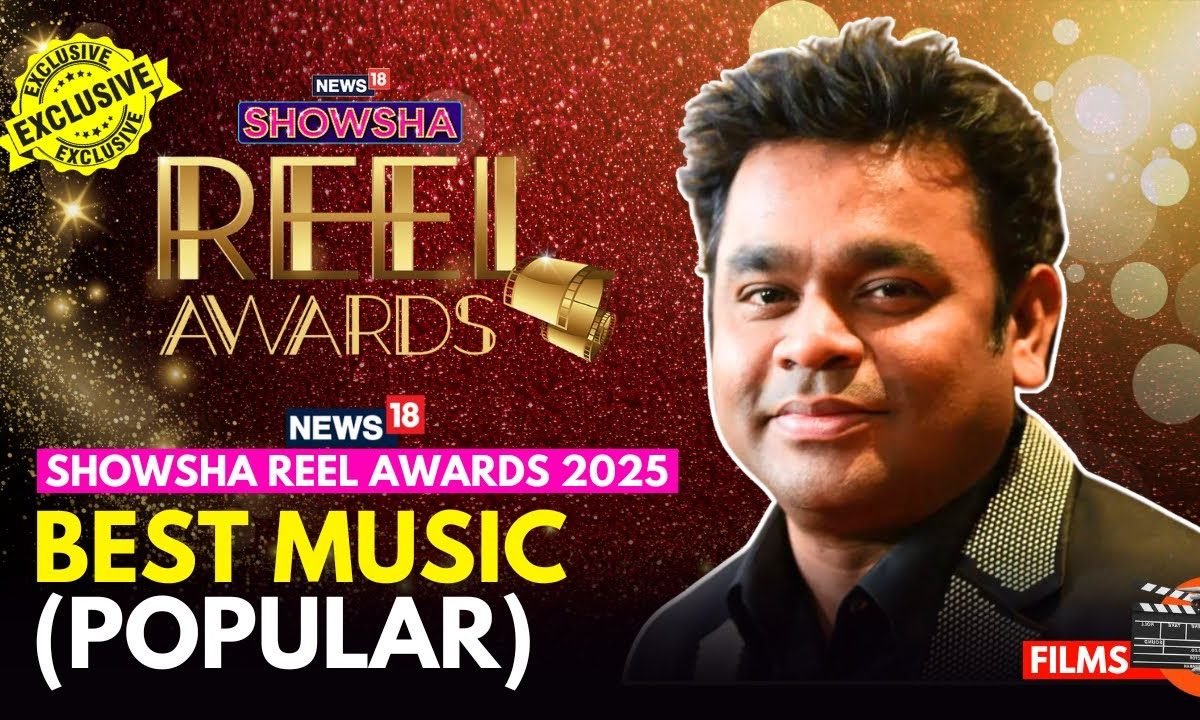 AR Rahman Wins Best Music (Popular Choice) For Amar Singh Chamkila At Showsha Reel Awards 2025