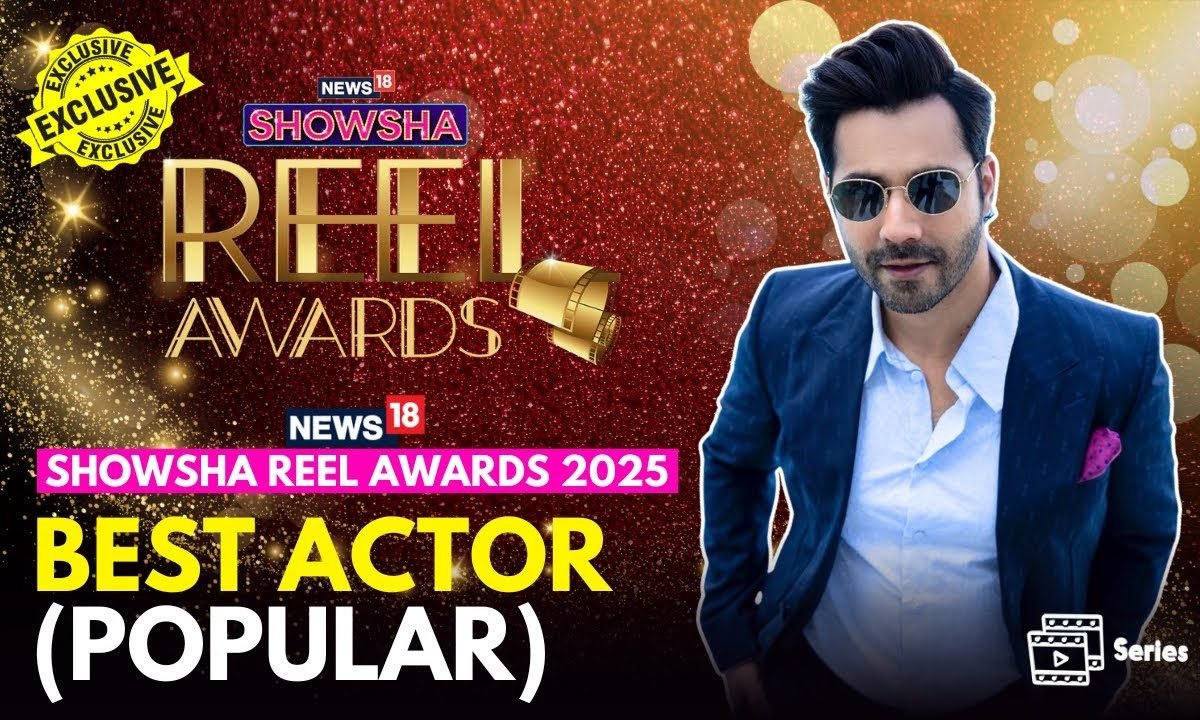 Varun Dhawan Wins Best Actor (Popular Choice) For Citadel: Honey Bunny At Showsha Reel Awards 2025