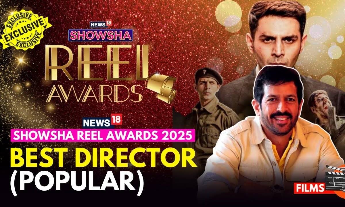 Kabir Khan Wins Best Director (Popular Choice) For Chandu Champion At Showsha Reel Awards 2025
