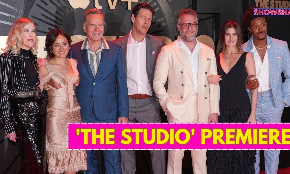 Seth Rogen, Dave Franco, Kathryn Hahn, Catherine OHara Showcase Hollywood Satire The Studio |N18G