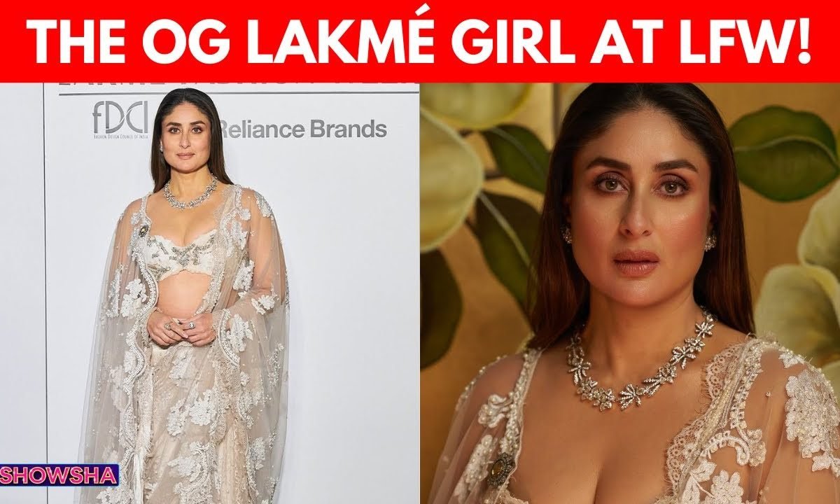 Kareena Kapoor Khan Returns To Lakmē Fashion Week After Four Years To Celebrate Its 25th Anniversary