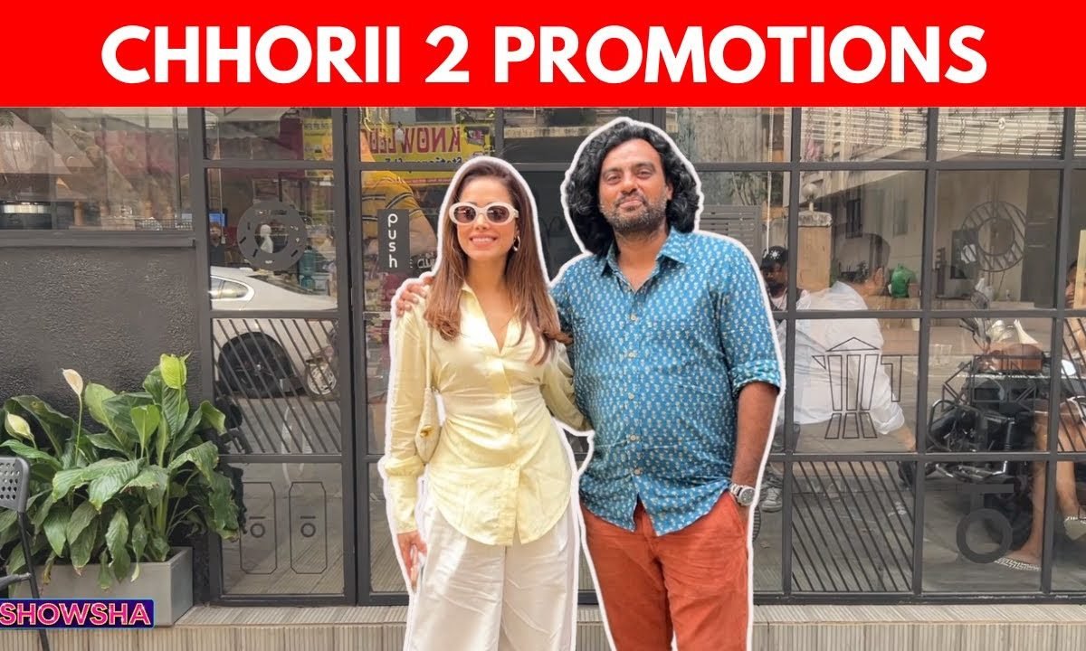 Nushrratt Bharuccha Stuns As She Promotes Chhorii 2 With Vishal Furia | WATCH