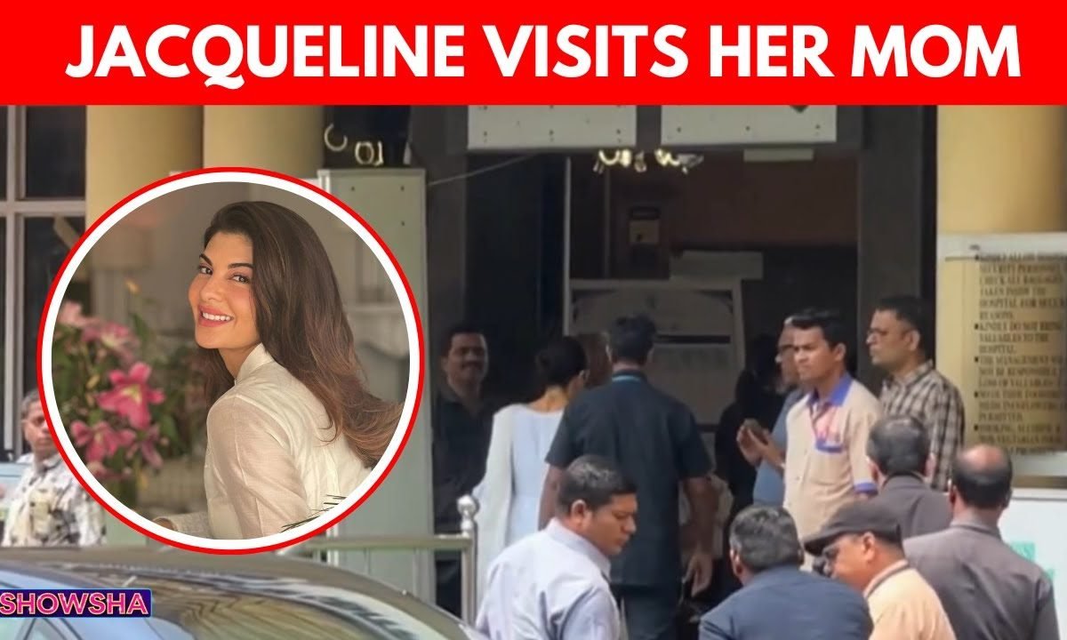 Jacqueline Fernandez Visits Her Mother At Lilavati Hospital With Father | WATCH
