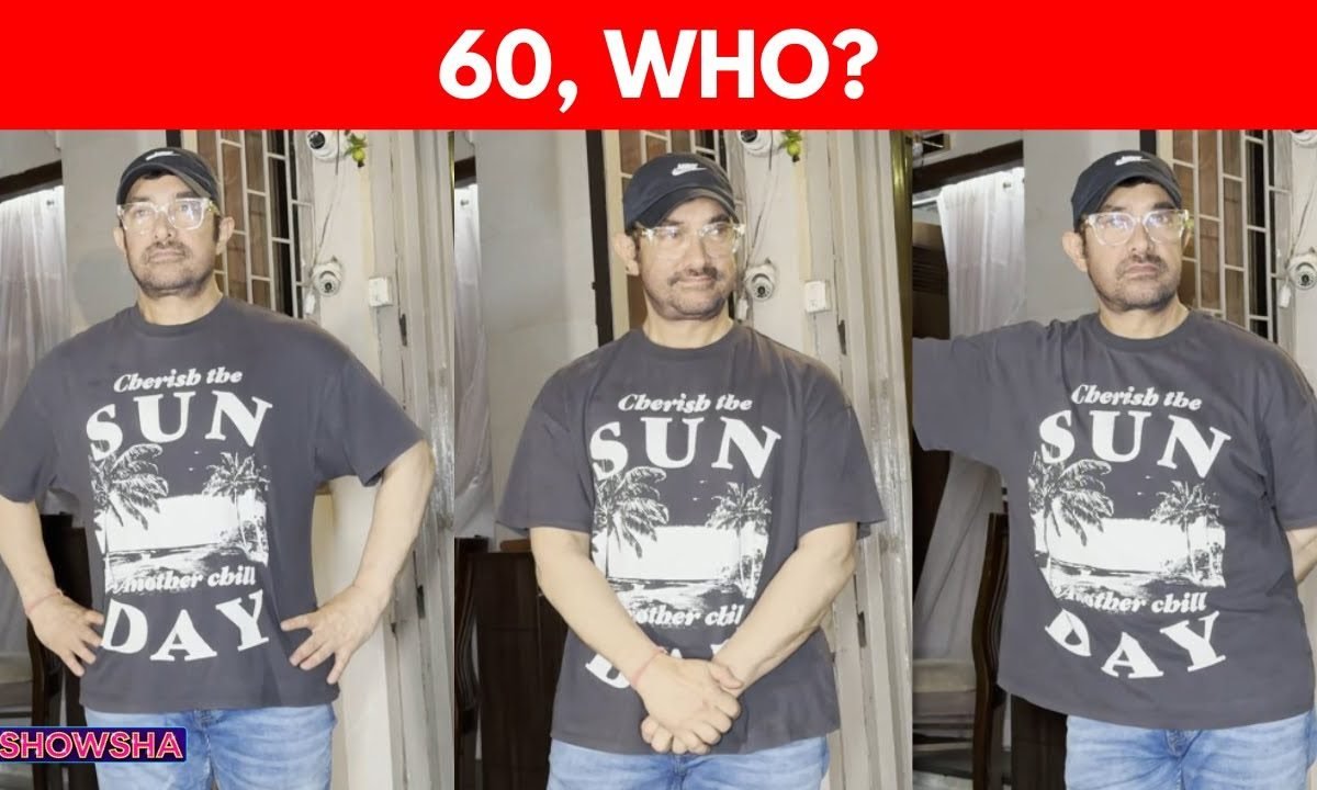 Aamir Khan Serves Gen Z Vibes Like A Pro In A Cool & Casual Look As He Poses For The Paps | WATCH