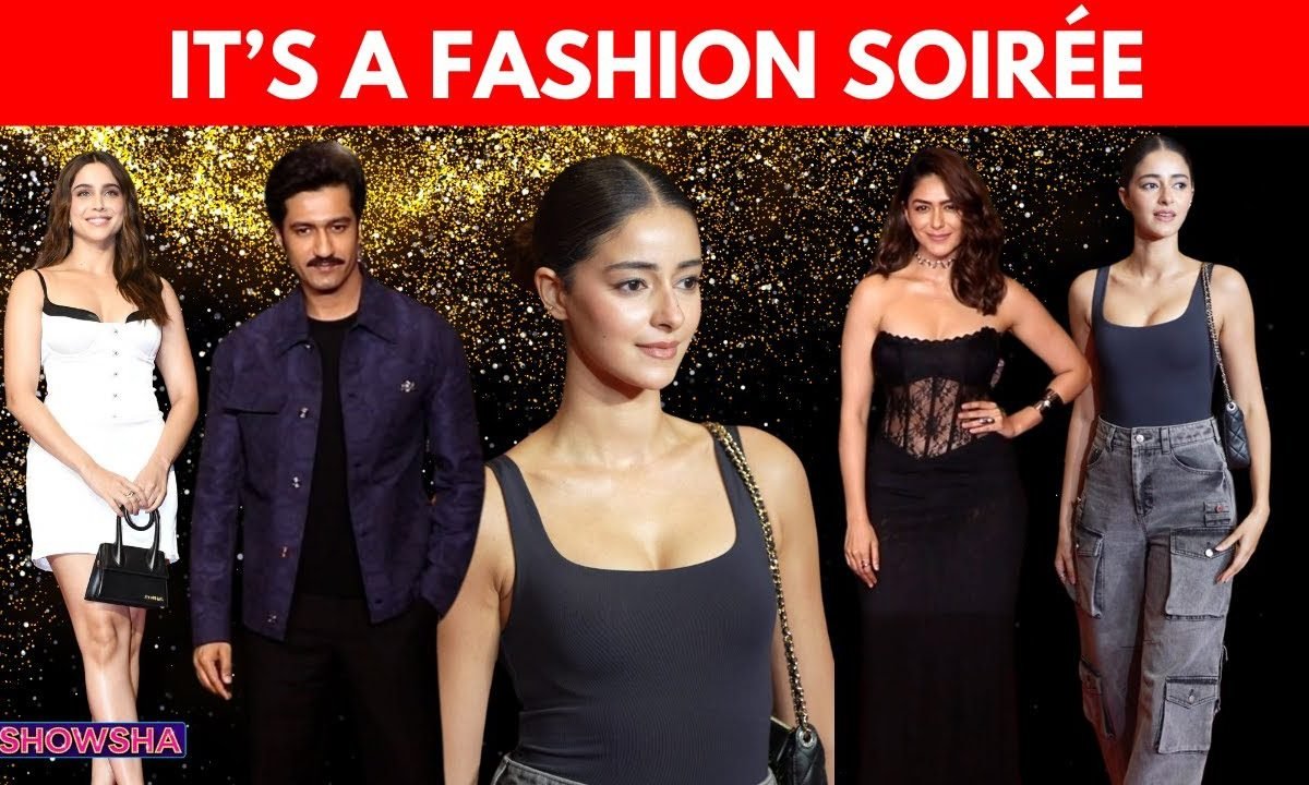 Ananya Panday, Vicky Kaushal, Sharvari, Mrunal Thakur Keep It Simple & Sleek At Maddocks 20-Yr Bash