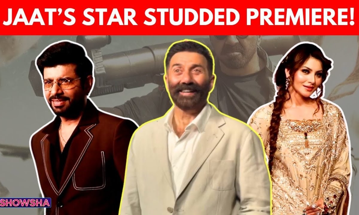 Sunny Deol, Randeep Hooda, Urvashi Rautela & MORE Attend Jaats Grand Premiere I WATCH