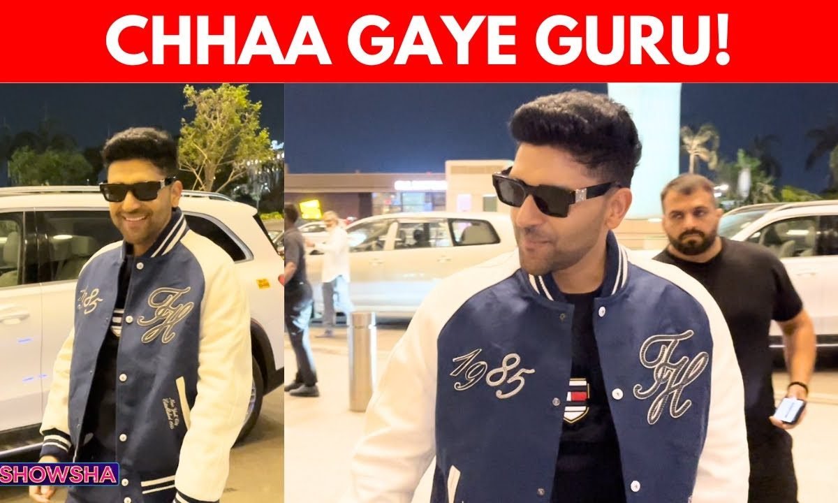 Punjabi Superstar Guru Randhawa Is All Smiles As He Gets Papped At The Mumbai Airport I WATCH