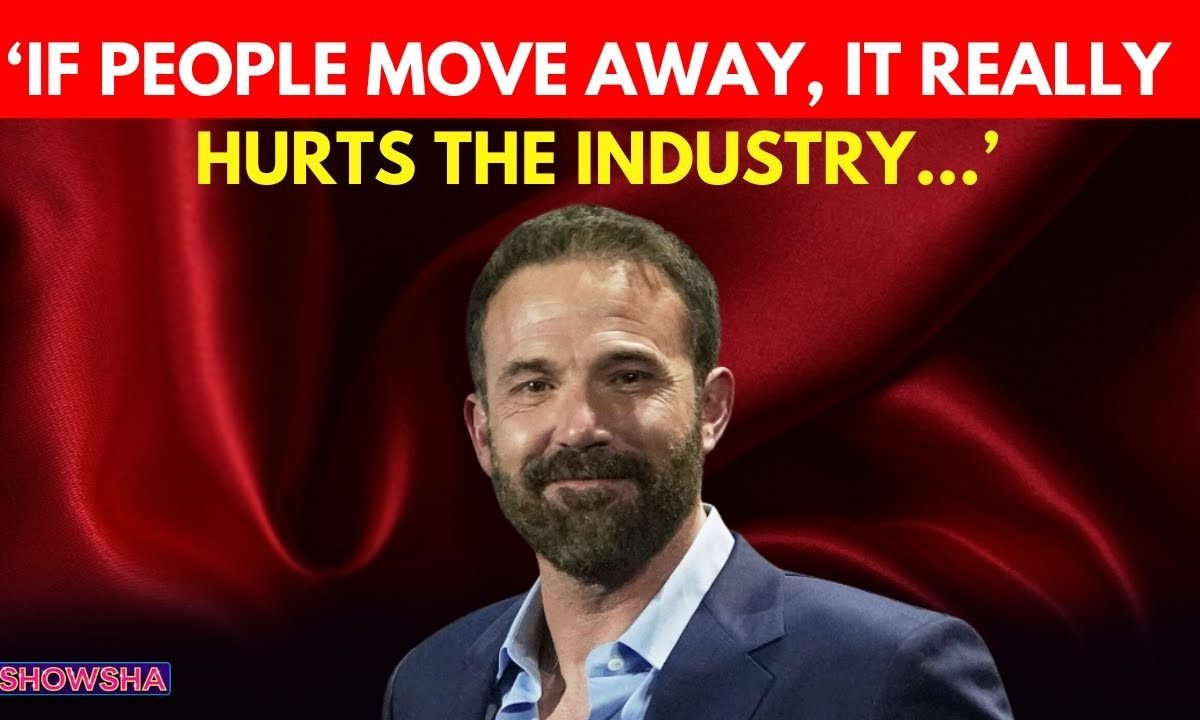 Ben Affleck Says California Took Film Industry For Granted, Pushes For More LA-Based Productions