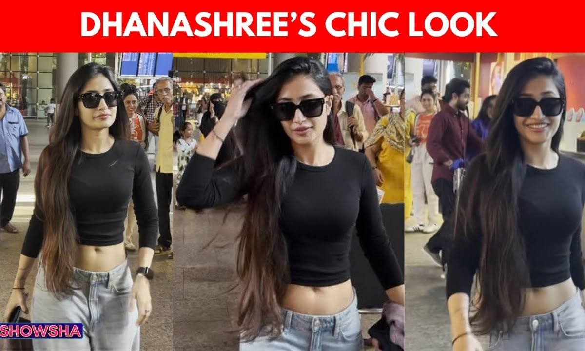 Dhanashree Verma Gives Fashion Goals As She Rocks A Casual Outfit