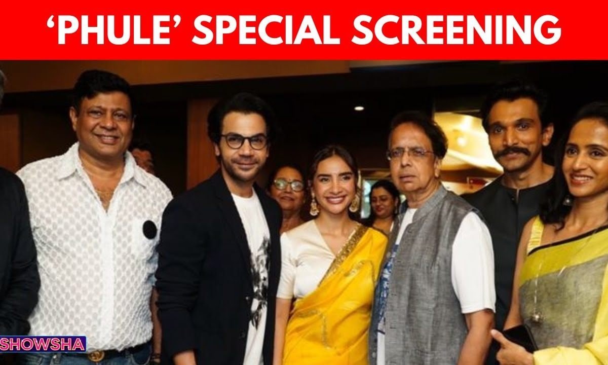 Pratik Gandhi, Rajkummar Rao, Patralekha, Saqib Saleem, Javed Akhtar & More Grace Phule Screening