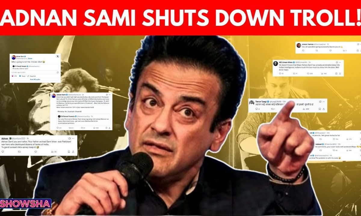 Here’s How Adnan Sami Hilariously Shut Down A Troll Who Questioned His Indian Citizenship I WATCH