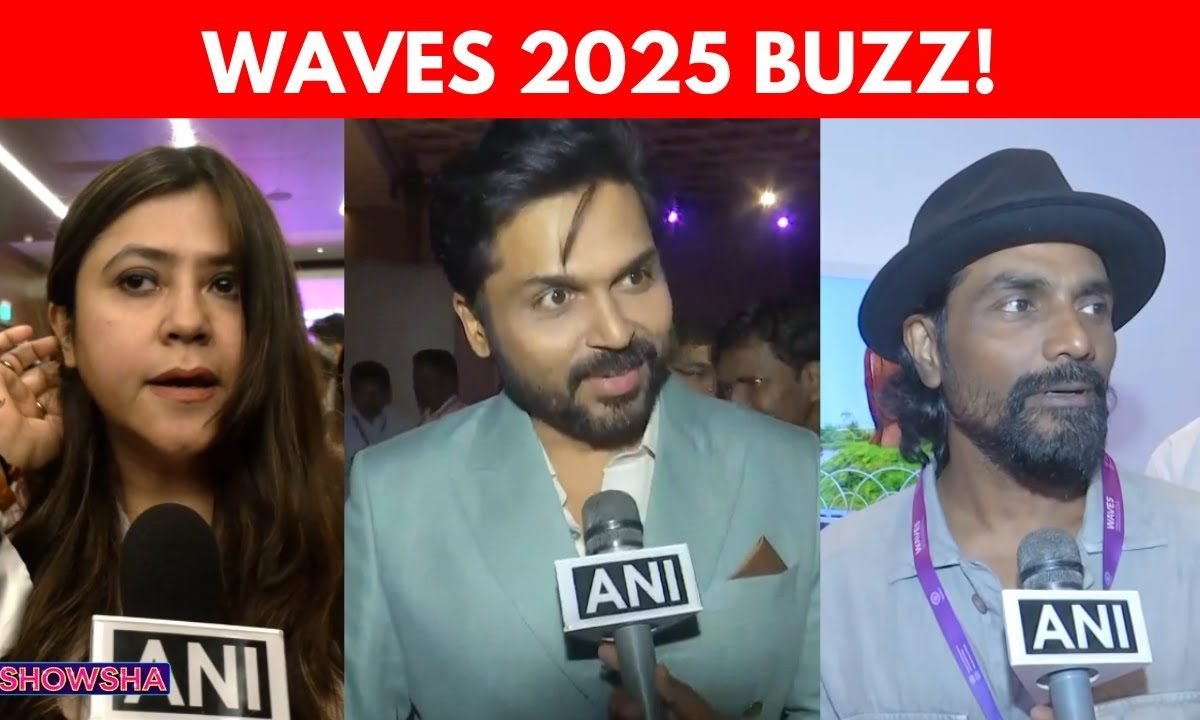 Karthi, Remo D’Souza & Ekta Kapoor Applaud WAVES Summit 2025 Initiative | WATCH