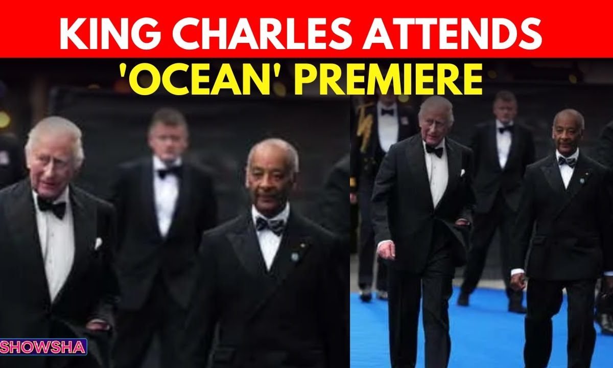 King Charles III Amazed By David Attenborough’s Age As Duo Attend Ocean Documentary Premiere | N18G
