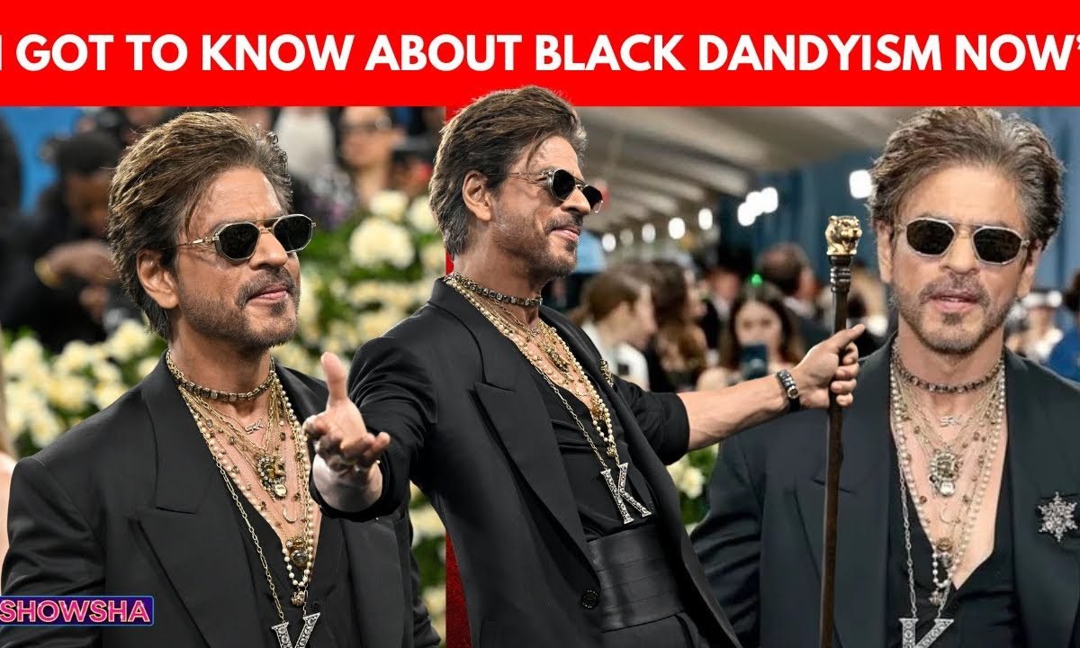 Shah Rukh Khan Turns Heads In Sabyasachi At Met Gala, Embracing ‘Black Style’ With Indian Flair
