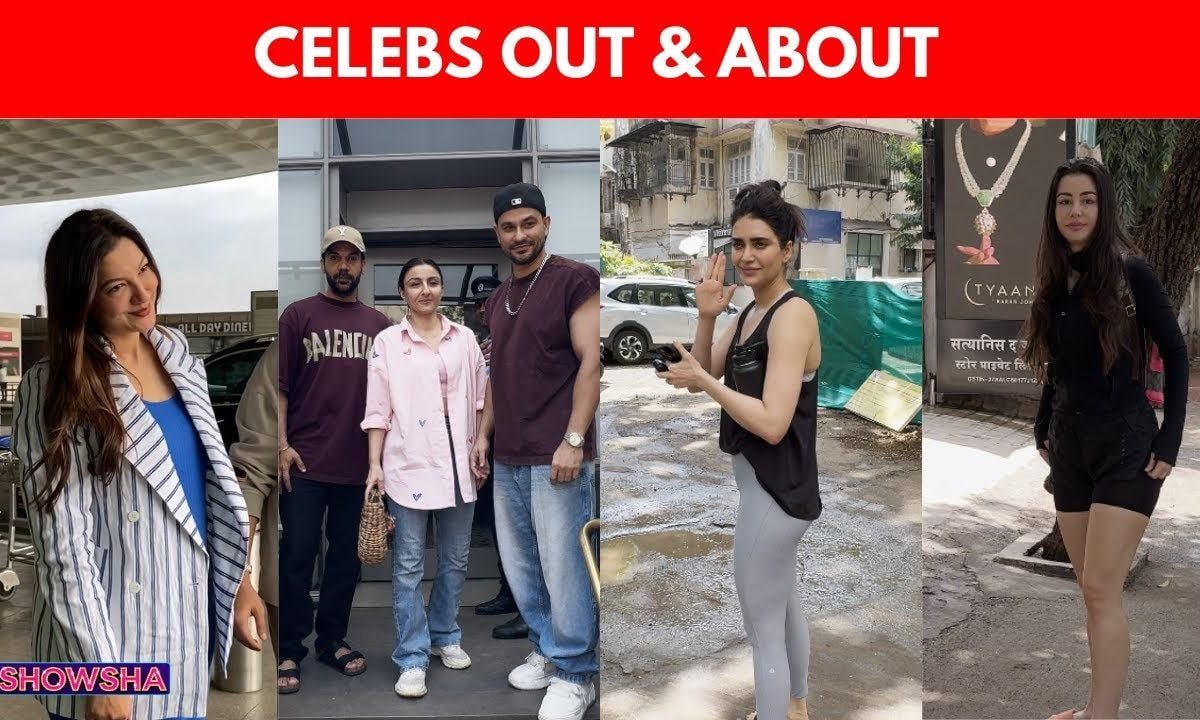 Bollywood Celebs Spotted: Soha Ali Khan, Kunal Kemmu, Rajkummar Rao, Karishma Tanna & More | WATCH