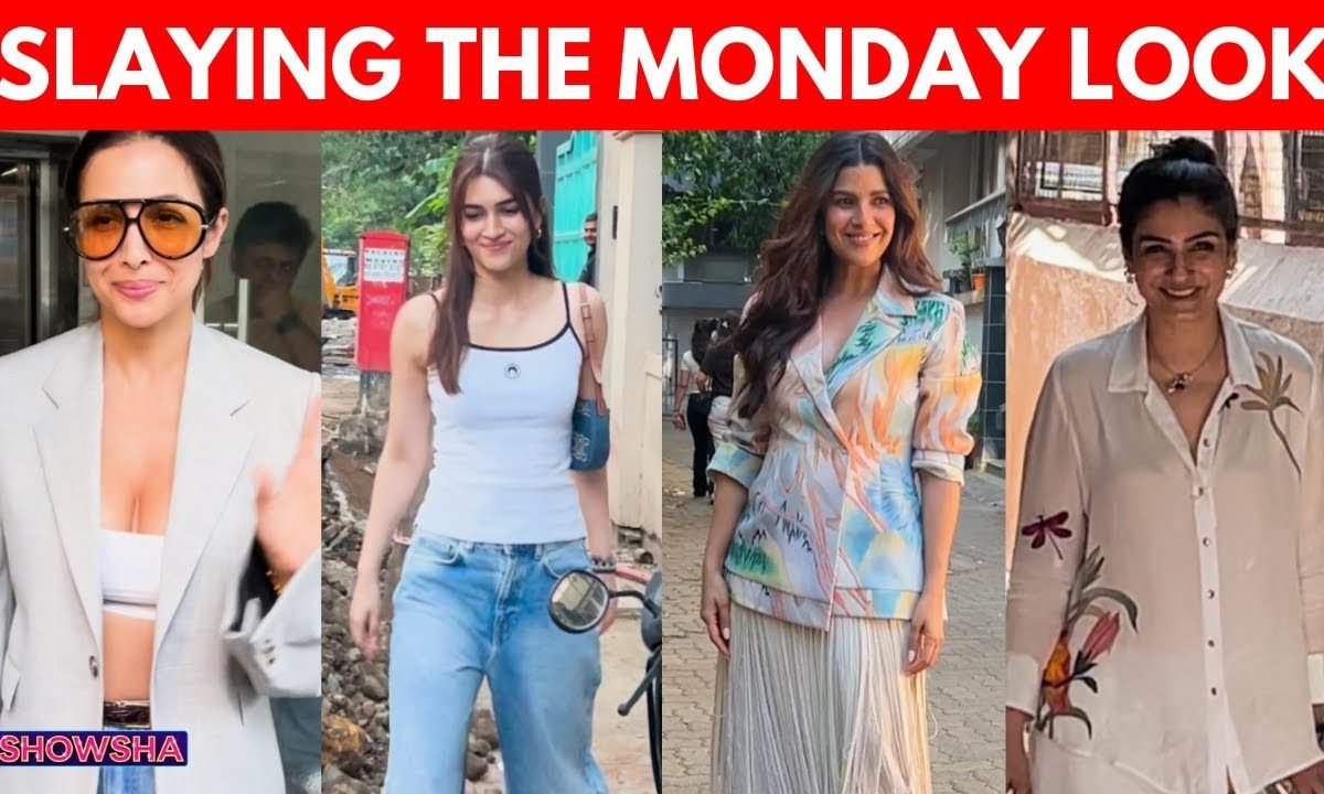 Malaika Arora, Kriti Sanon, Nimrat Kaur, Raveena Tandon Beat The Monday Blues In Style | WATCH