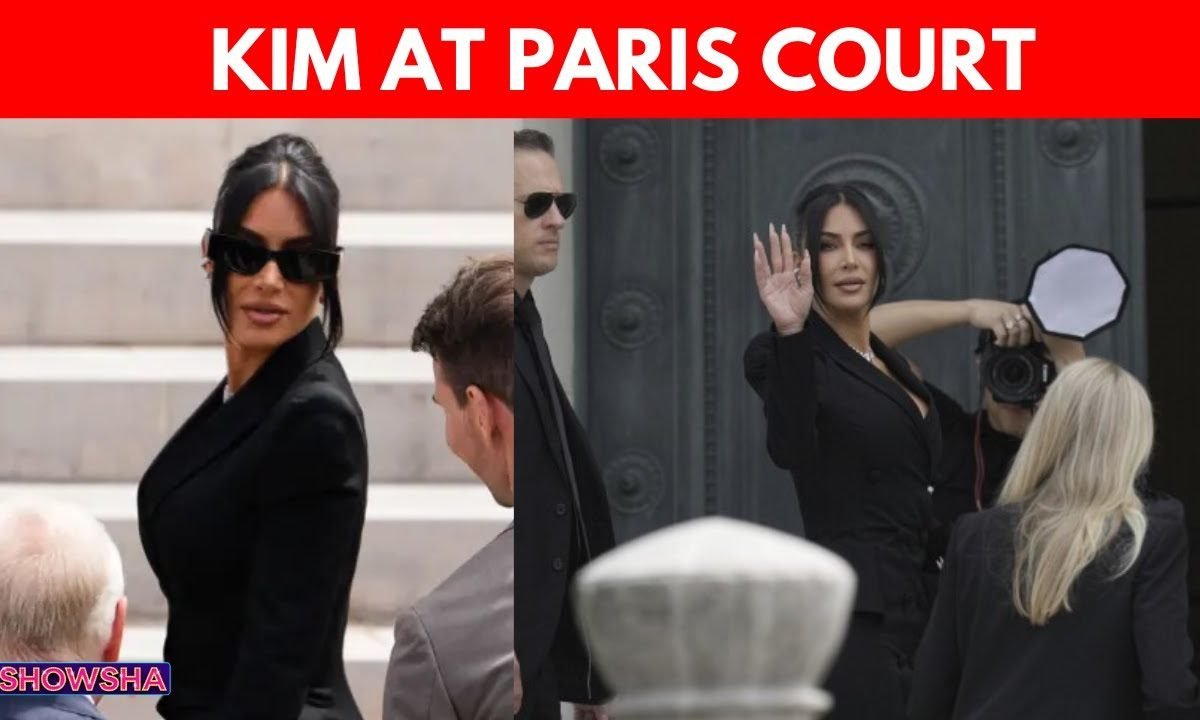 Kim Kardashian Arrives With Mom Kris Jenner At Paris Court To Testify In 2016 Jewel Heist Trial