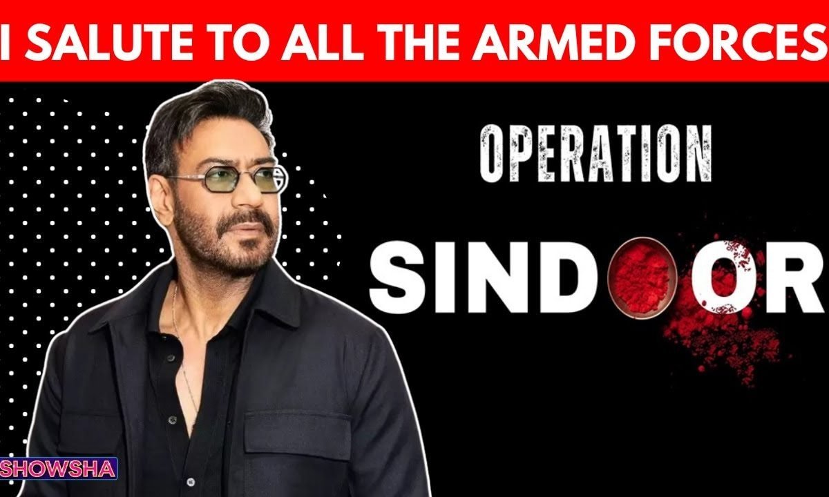 Ajay Devgn Hails Indian Army & Govt After Successful Operation Sindoor Against Pakistan | WATCH