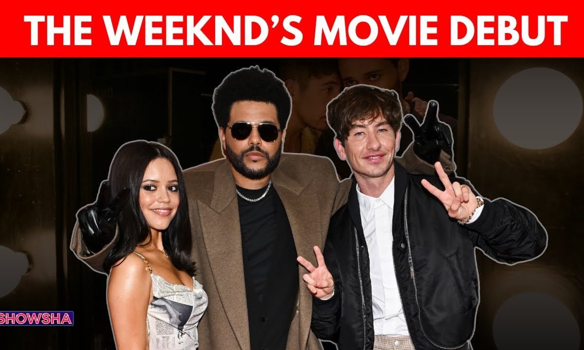 The Weeknd Promotes Debut Movie Hurry Up Tomorrow With Jenna Ortega & Barry Keoghan | N18G