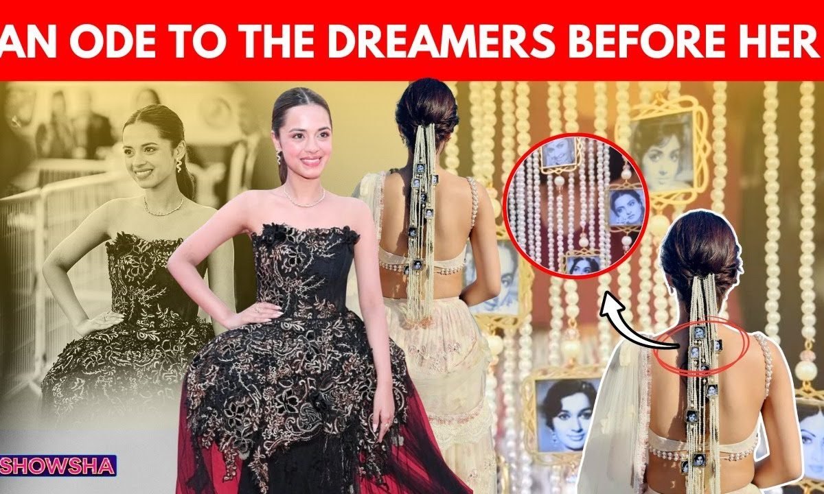 Nitanshi Goel Wins Hearts With Her Moving Tribute To Cinema Icons At Her Cannes Debut | DECODED