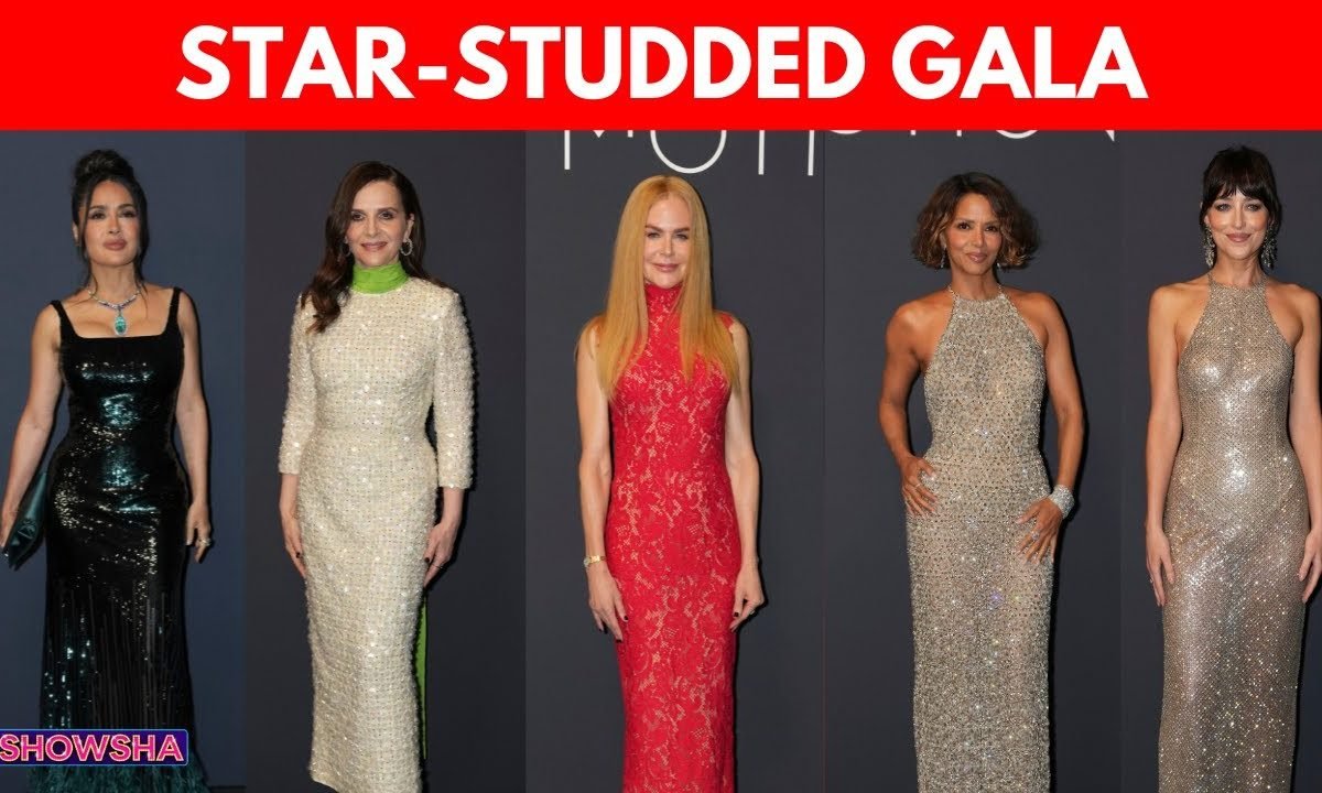 Nicole Kidman, Salma Hayek, Halle Berry, Dakota Johnson At Kering Women In Motion Award 2025 | N18G