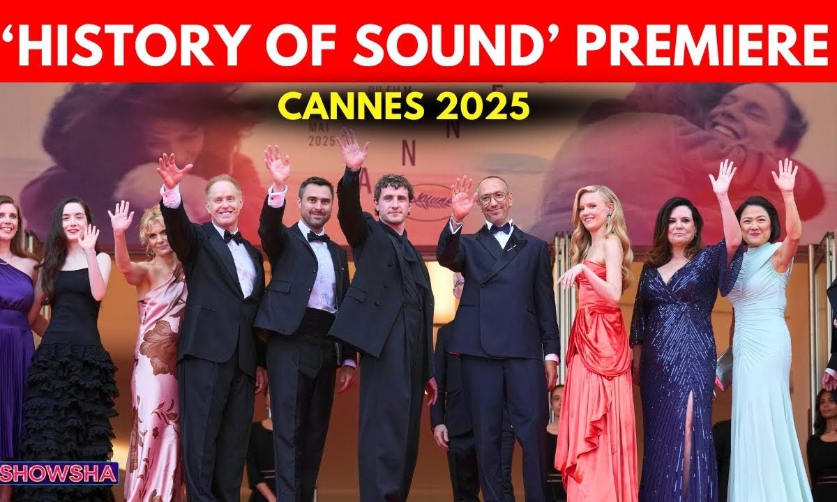 Paul Mescal, Oliver Hermanus & Naomi Campbell Present ‘The History of Sound’ At Cannes 2025 | N18G