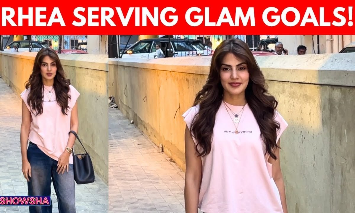 Rhea Chakraborty Serves Casual Glam Goals As She Gets Clicked In Mumbai I WATCH