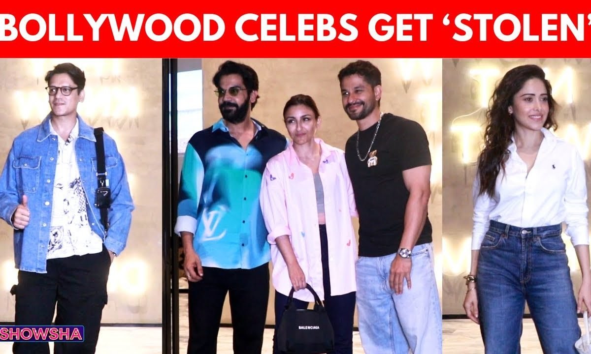 Rajkummar Rao, Vijay Varma, Nushrratt Bharuccha & MORE Shine At Stolens Grand Premiere I WATCH