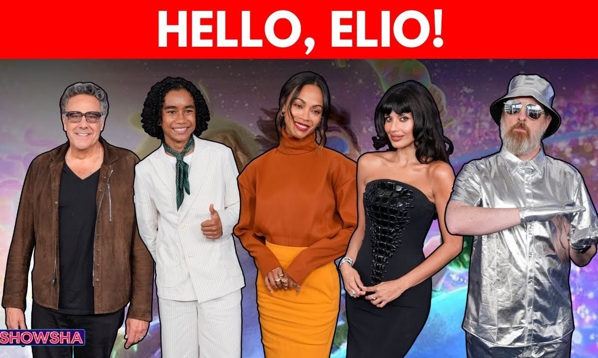 Zoe Saldaña, Jameela Jamil, Brad Garrett, Brendan Hunt, Yonas Kibreab Attend Elio Premiere In The US