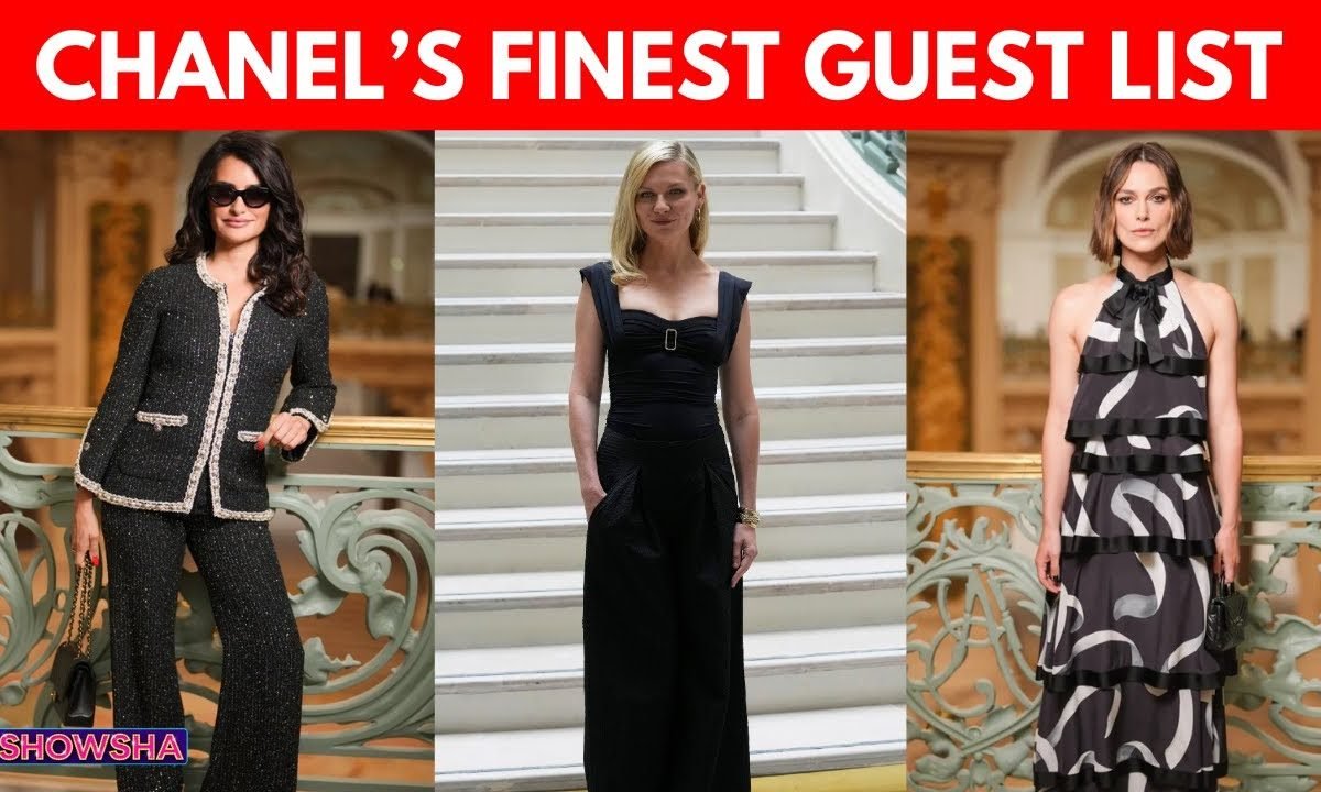 Penelope Cruz, Kirsten Dunst, Naomi Campbell, Keira Knightley & More Attend Chanel Show In Paris
