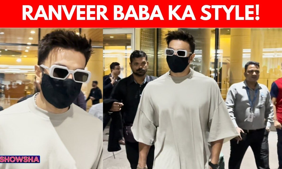 Ranveer Singh Spotted In A Sizzling New Avatar As He Returns To Mumbai I WATCH