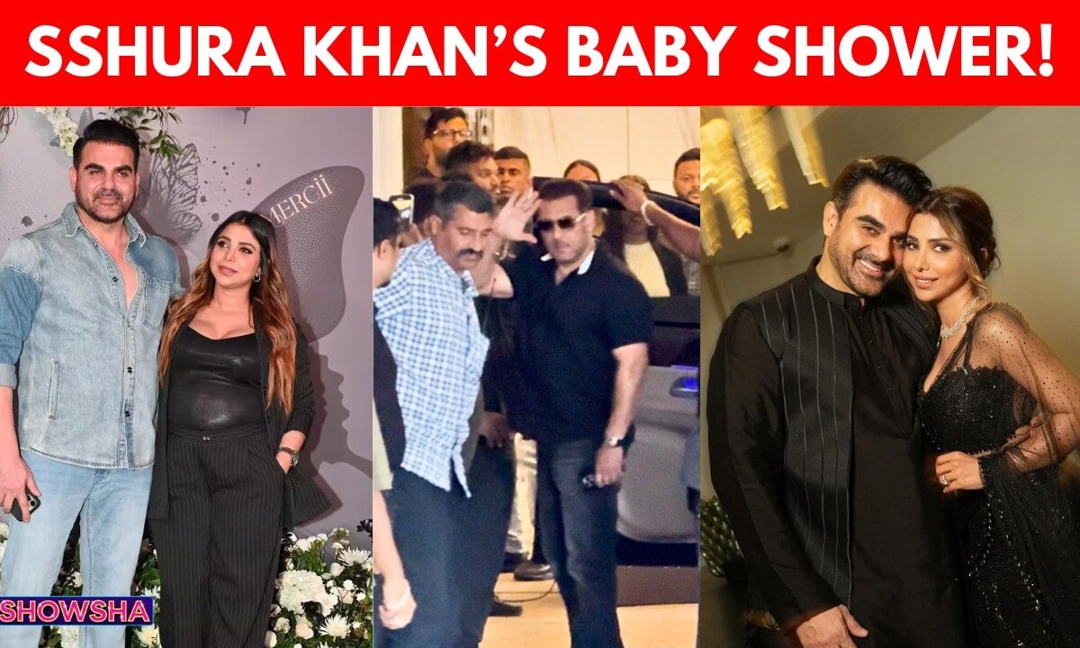 Sshura Khan Baby Shower: Salman Khan, Sohail Khan & Many MORE Join The Celebrations I WATCH